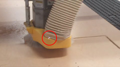Check that your dust collector flex hose and metal ducting are properly grounded to the ground rod.